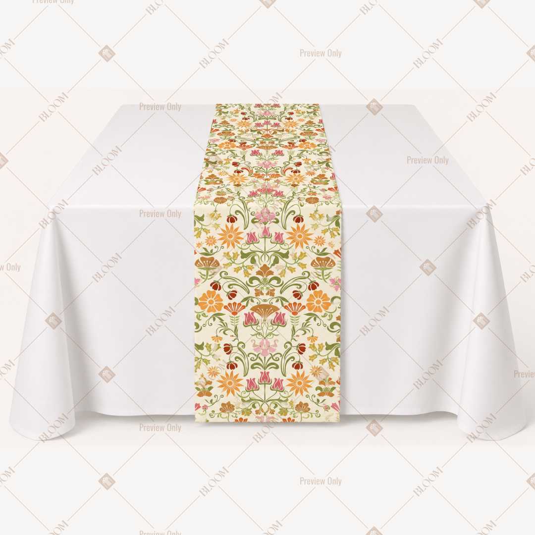 Wildflower Meadow Table Runner Pack Of 12