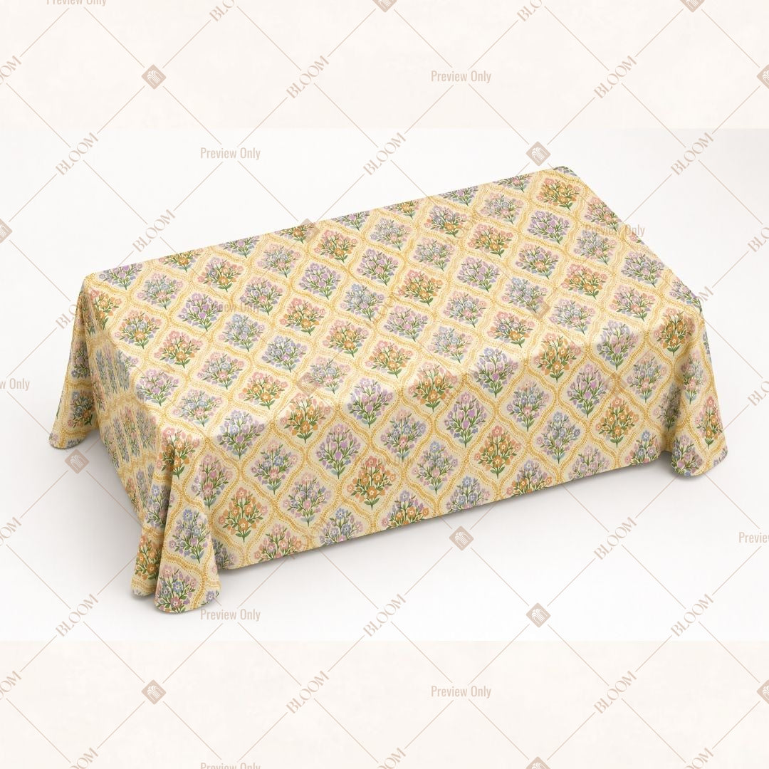 Moroccan Diamond Table Cover Pack Of 6