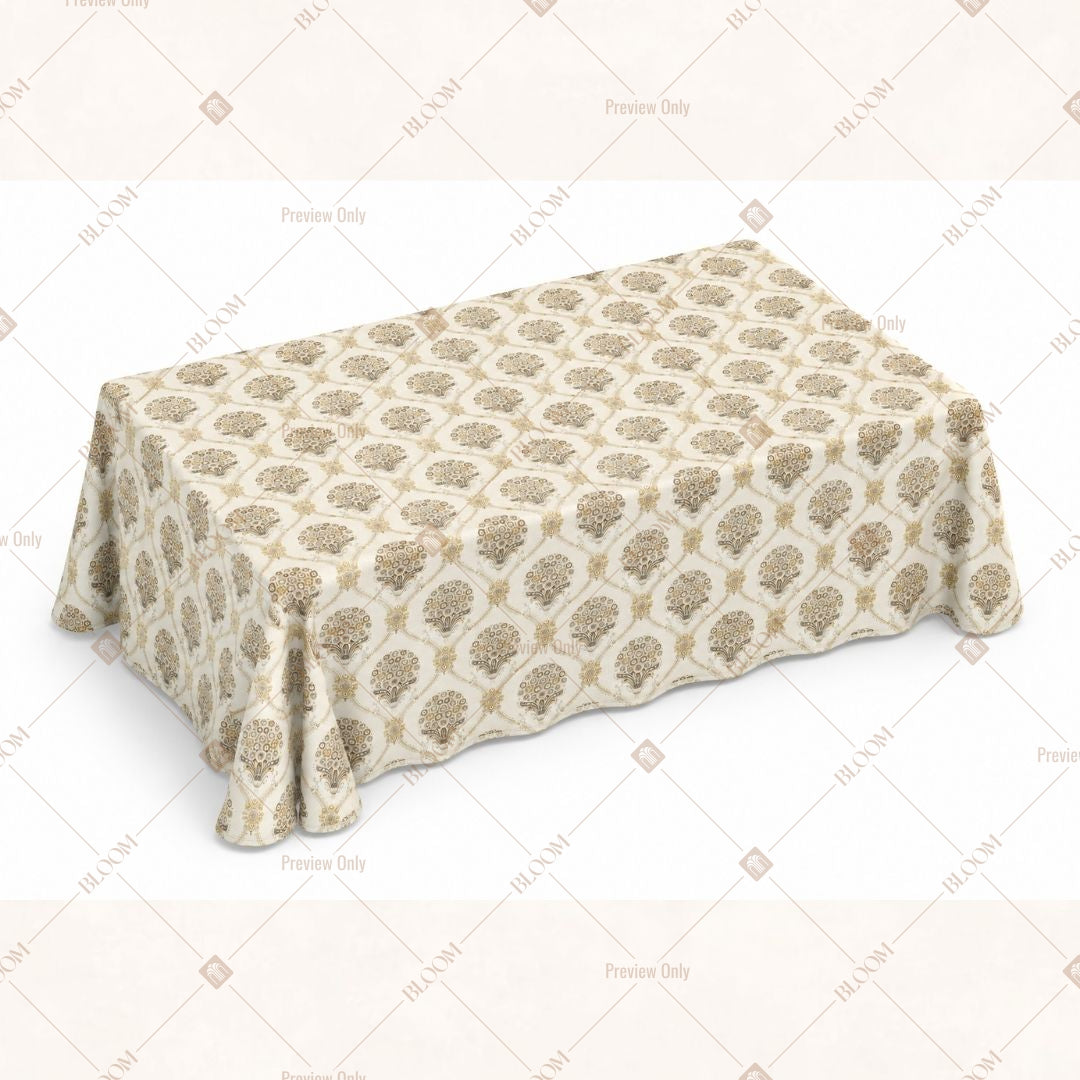 Royal Medallion Table Cover Pack Of 6