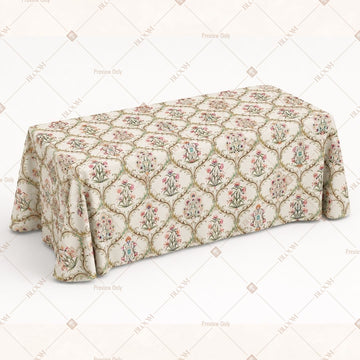 Pastel Trellis Table Cover Pack Of 6