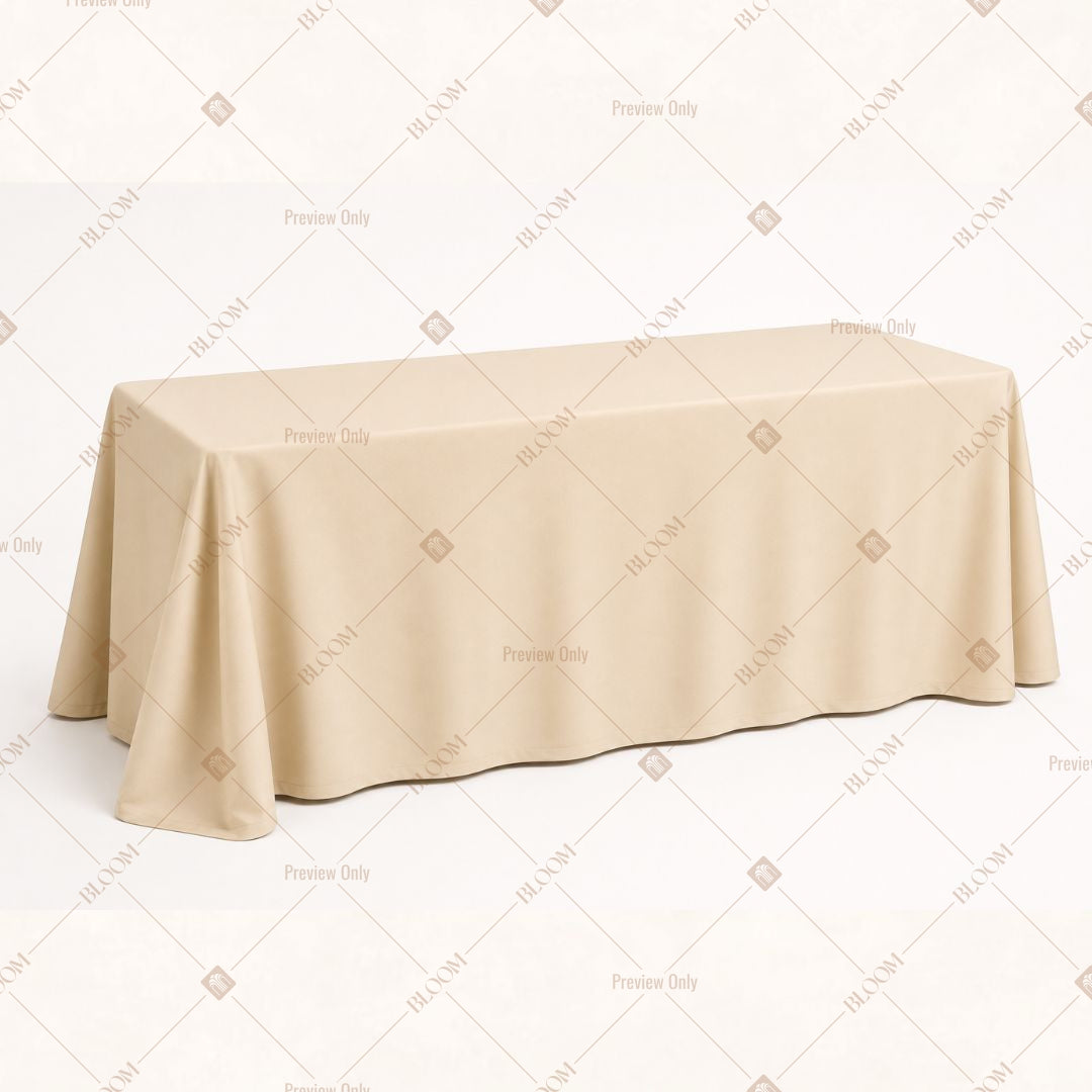 Champagne Table Cover Pack Of 6
