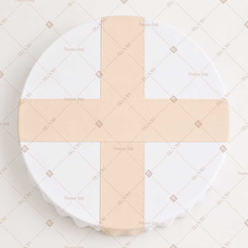 Cream Table Runner Pack Of 12