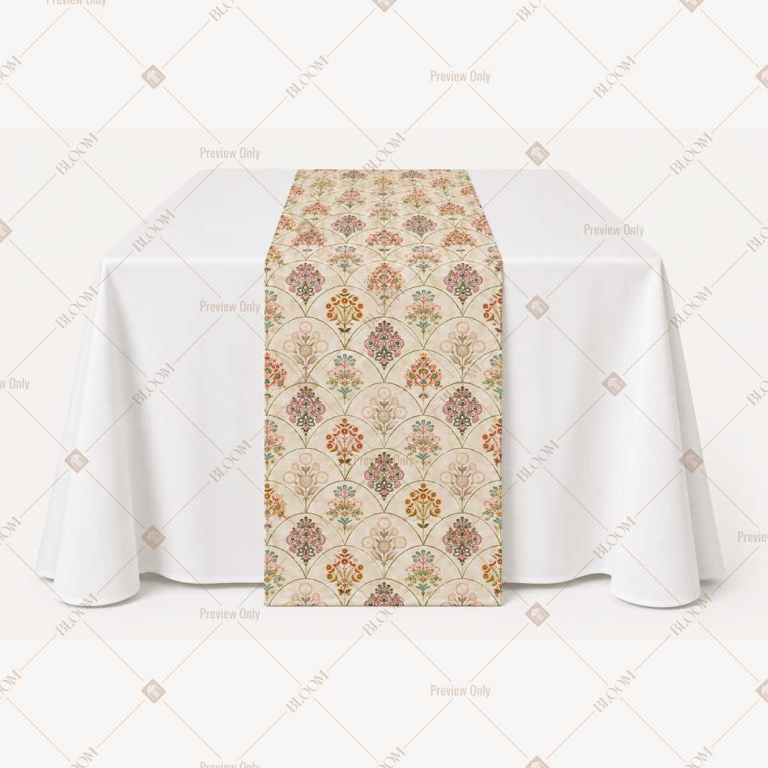 Pink Diamond Trellis Table Runner Pack Of 12