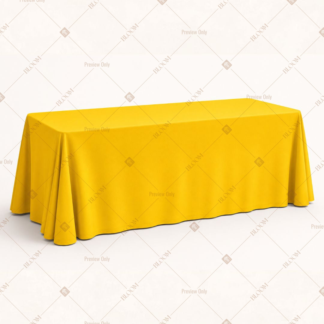 Gold Table Cover Pack Of 6