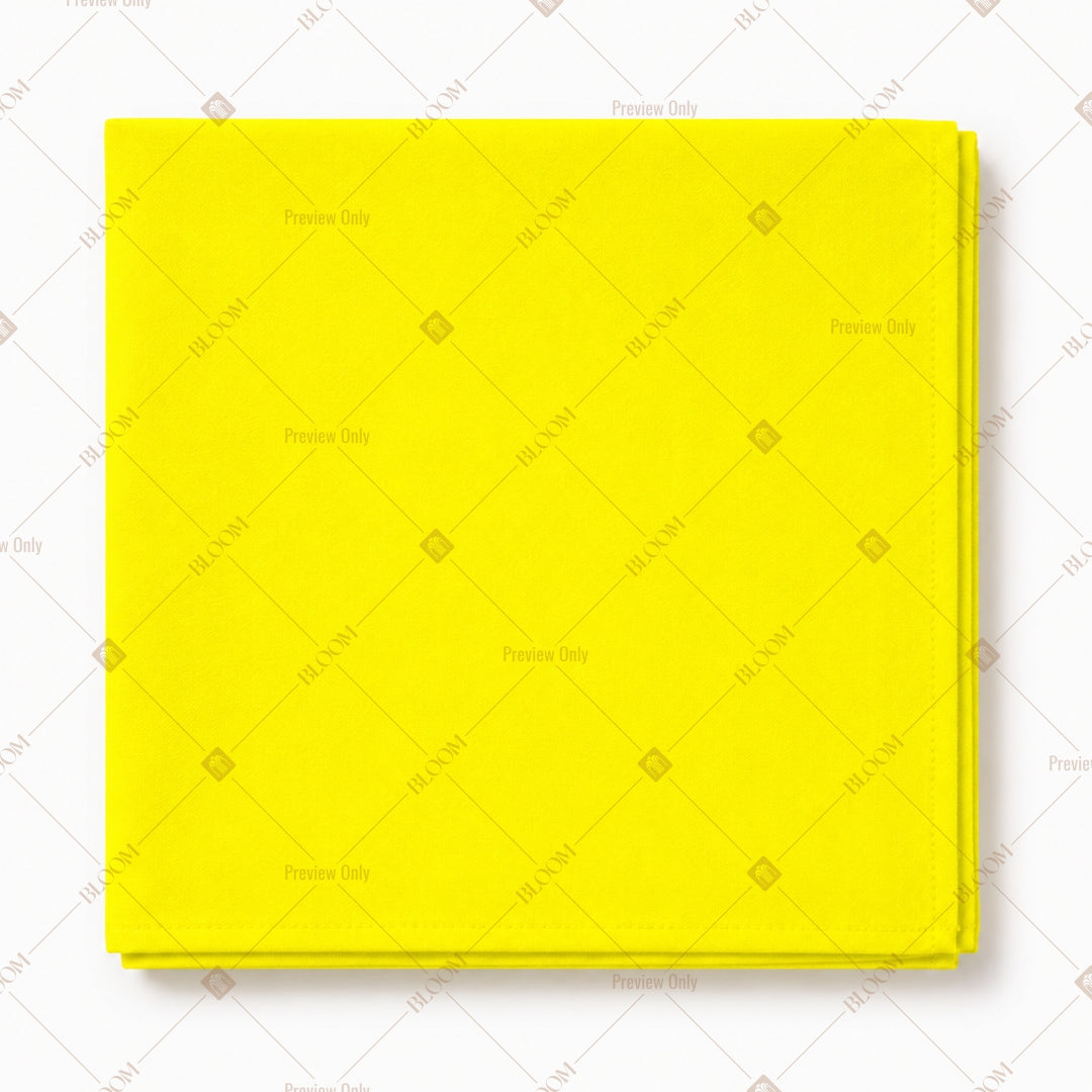 Lemon Yellow Napkin Pack of 20