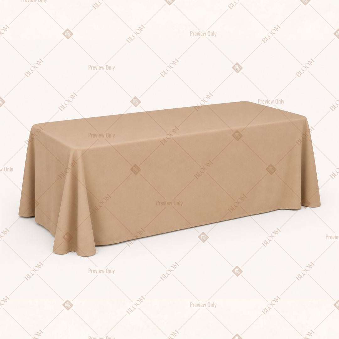 Beige Table Cover Pack Of 6