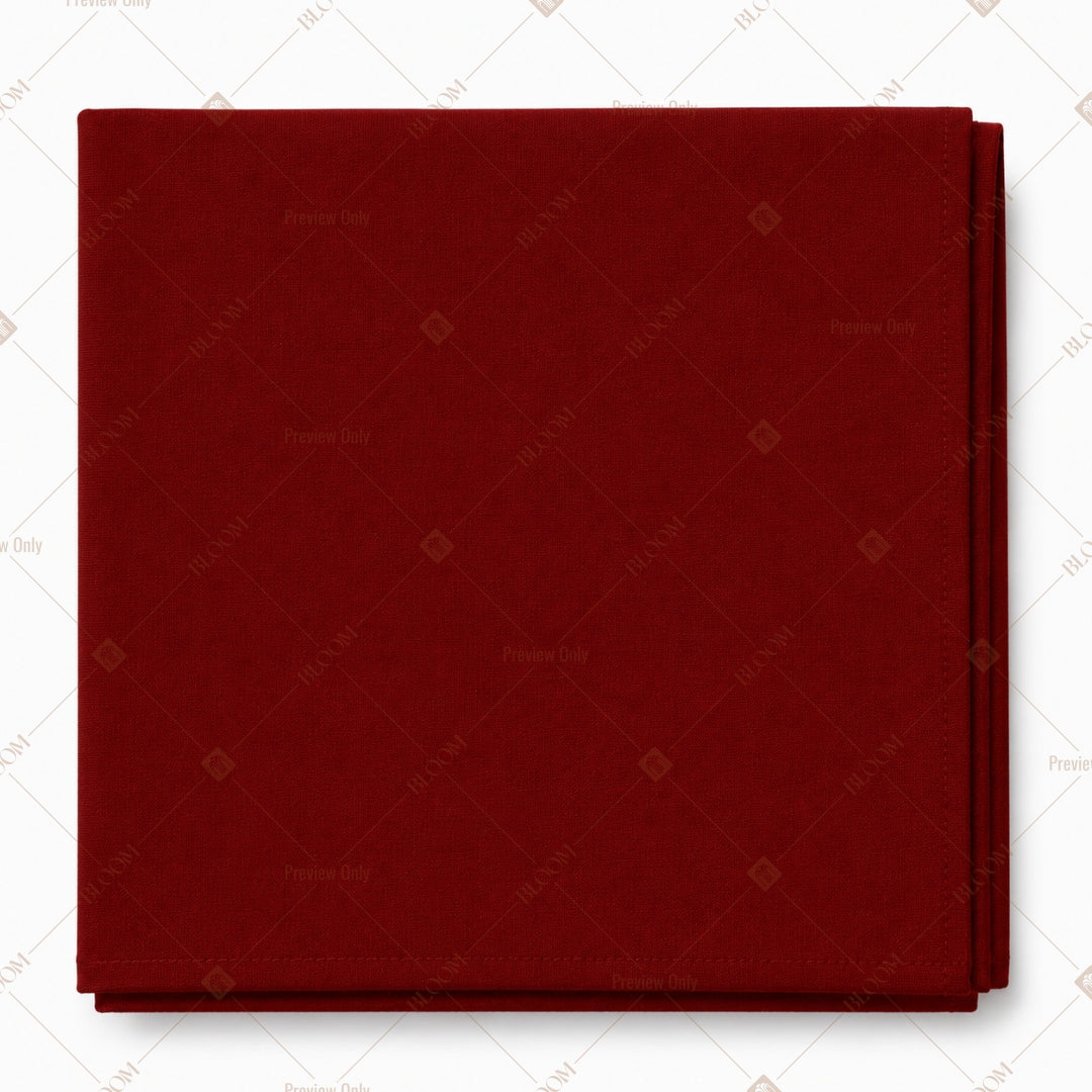 Maroon Napkin Pack of 20