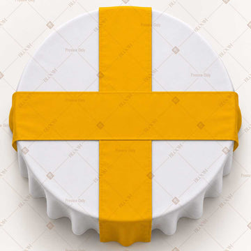 Mustard Yellow Table Runner Pack Of 12