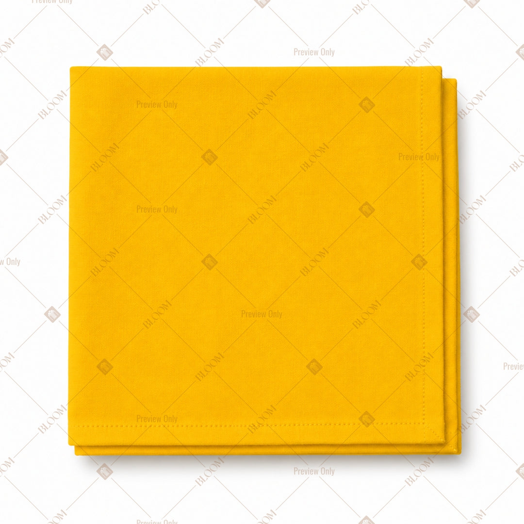 Mustard Yellow Napkin Pack of 20