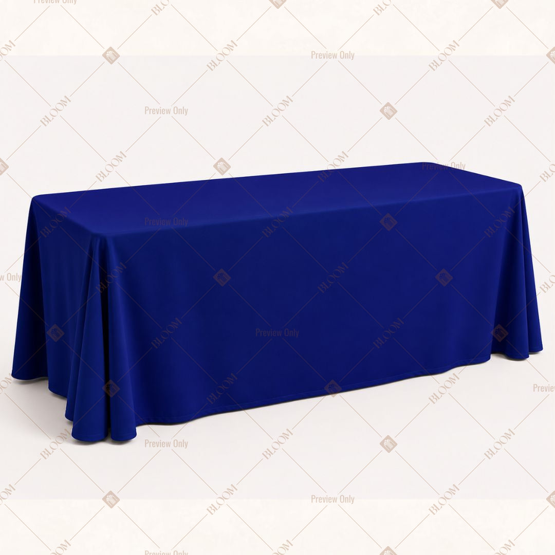 Navy Blue Table Cover Pack Of 6
