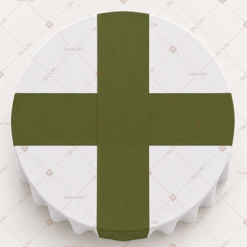 Olive Green Table Runner Pack Of 12