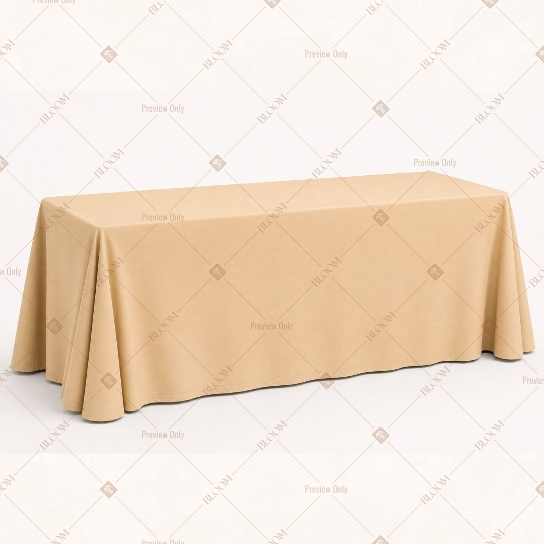 Pale Jute Table Cover Pack Of 6