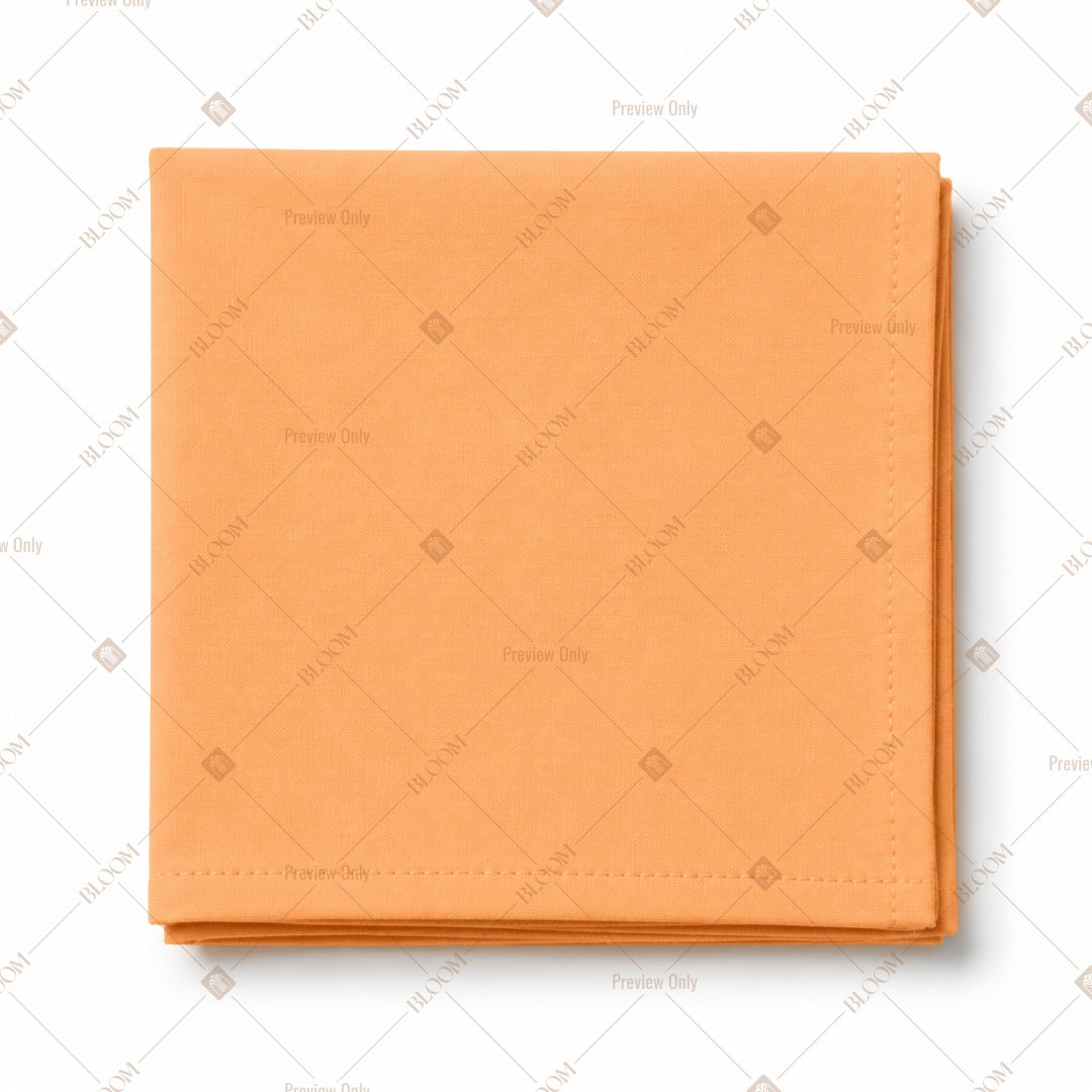 Peach Orange Napkin Pack of 20
