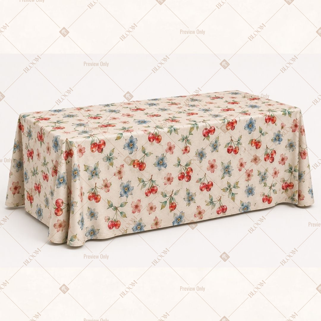 Watercolor Floral Table Cover Pack Of 6