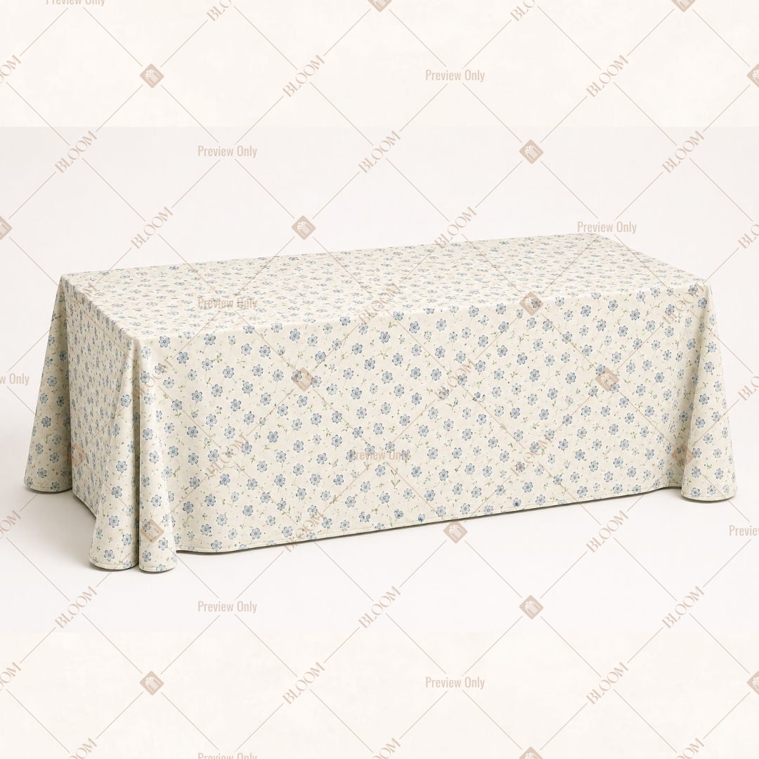 Mini Floral Table Cover Pack Of 6