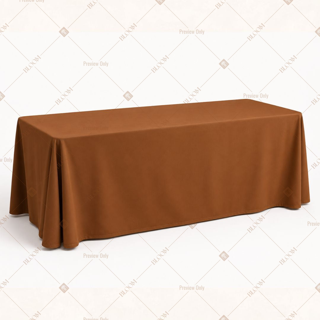 Brown Table Cover Pack Of 6