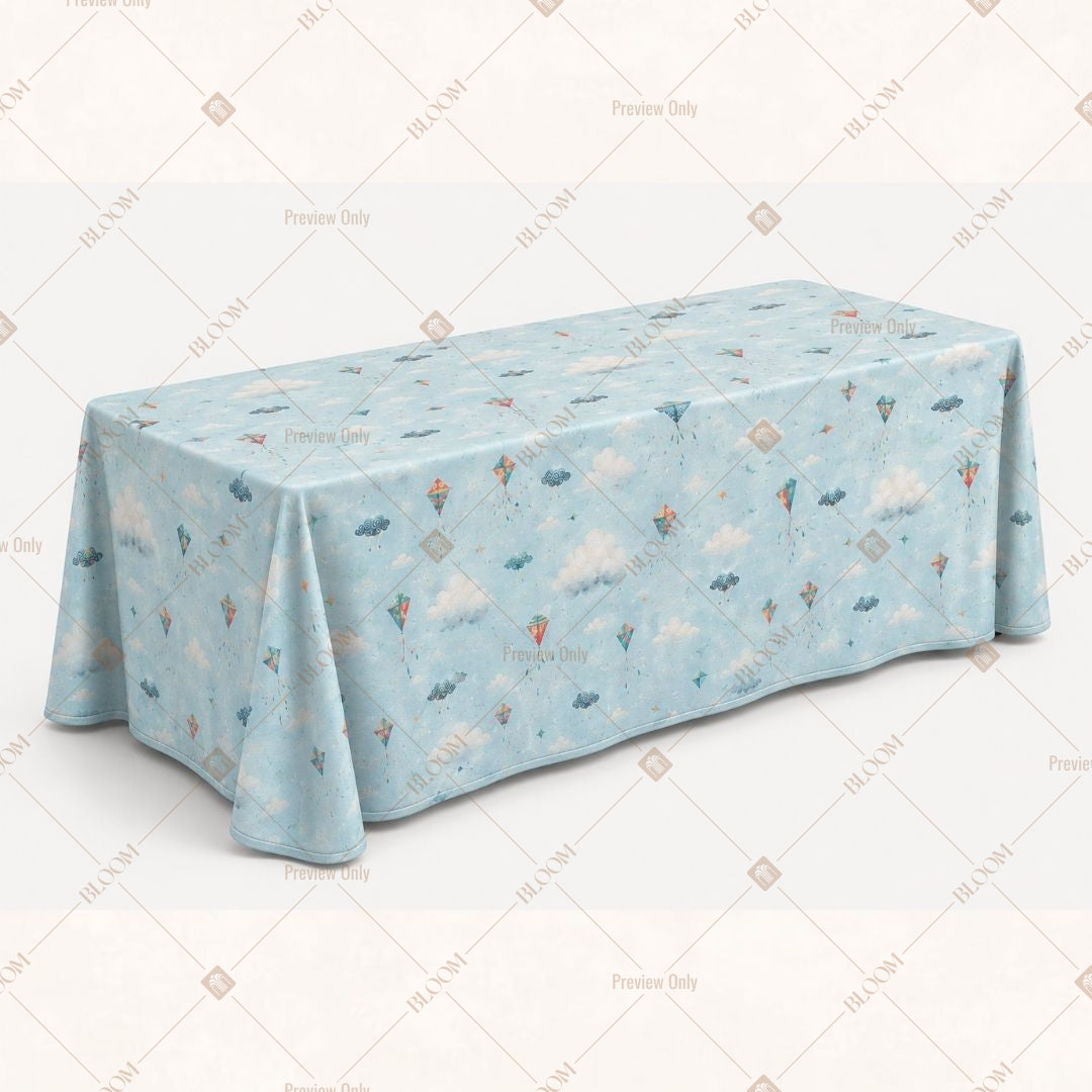 Blue Sea Life Table Cover Pack Of 6