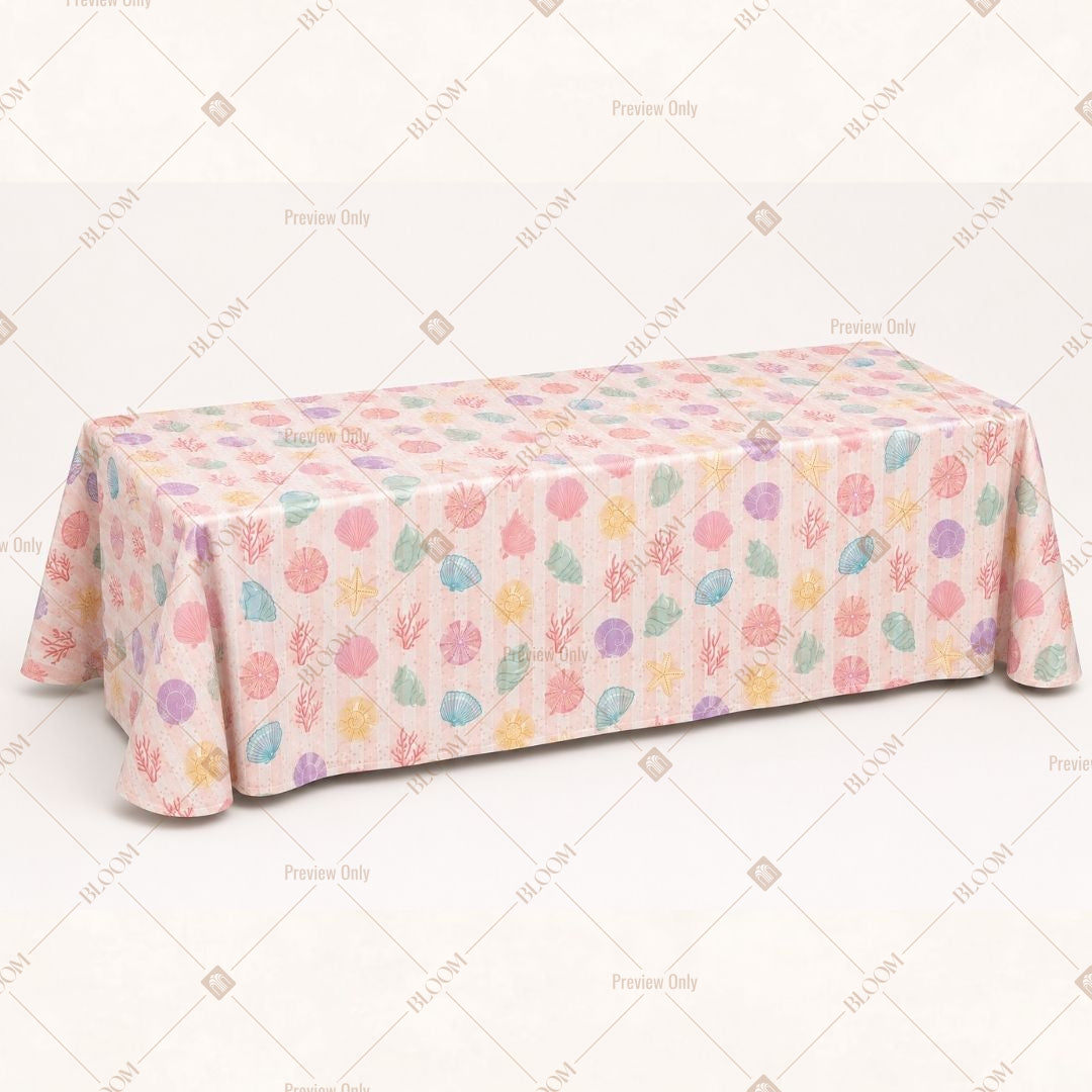 Pastel Confetti Table Cover Pack Of 6