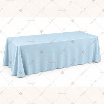 Baby Blue Table Cover Pack Of 6