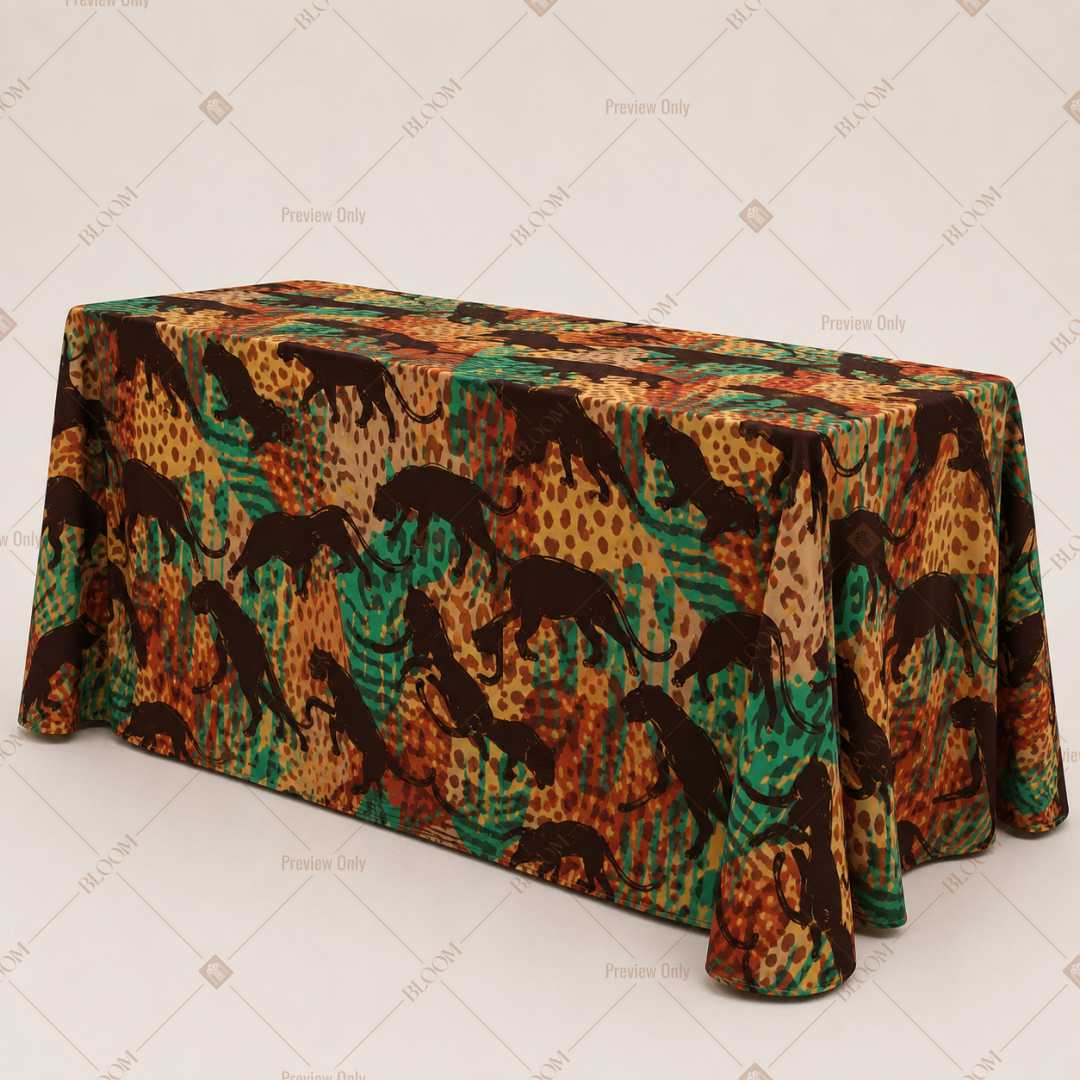Bohemian Folk Art Table Cover Pack Of 6