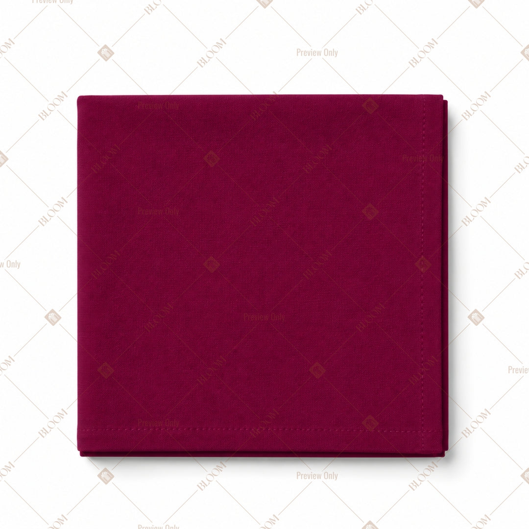 Burgundy Napkin Pack of 20