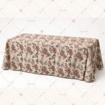 Vintage Rose Bouquet Table Cover Pack Of 6