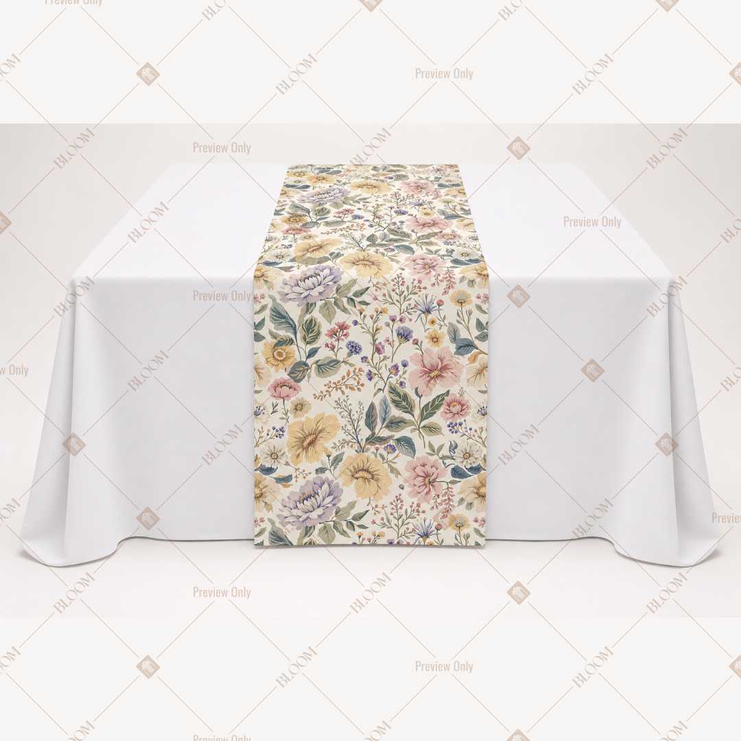 Wildflower Meadow Table Runner Pack Of 12
