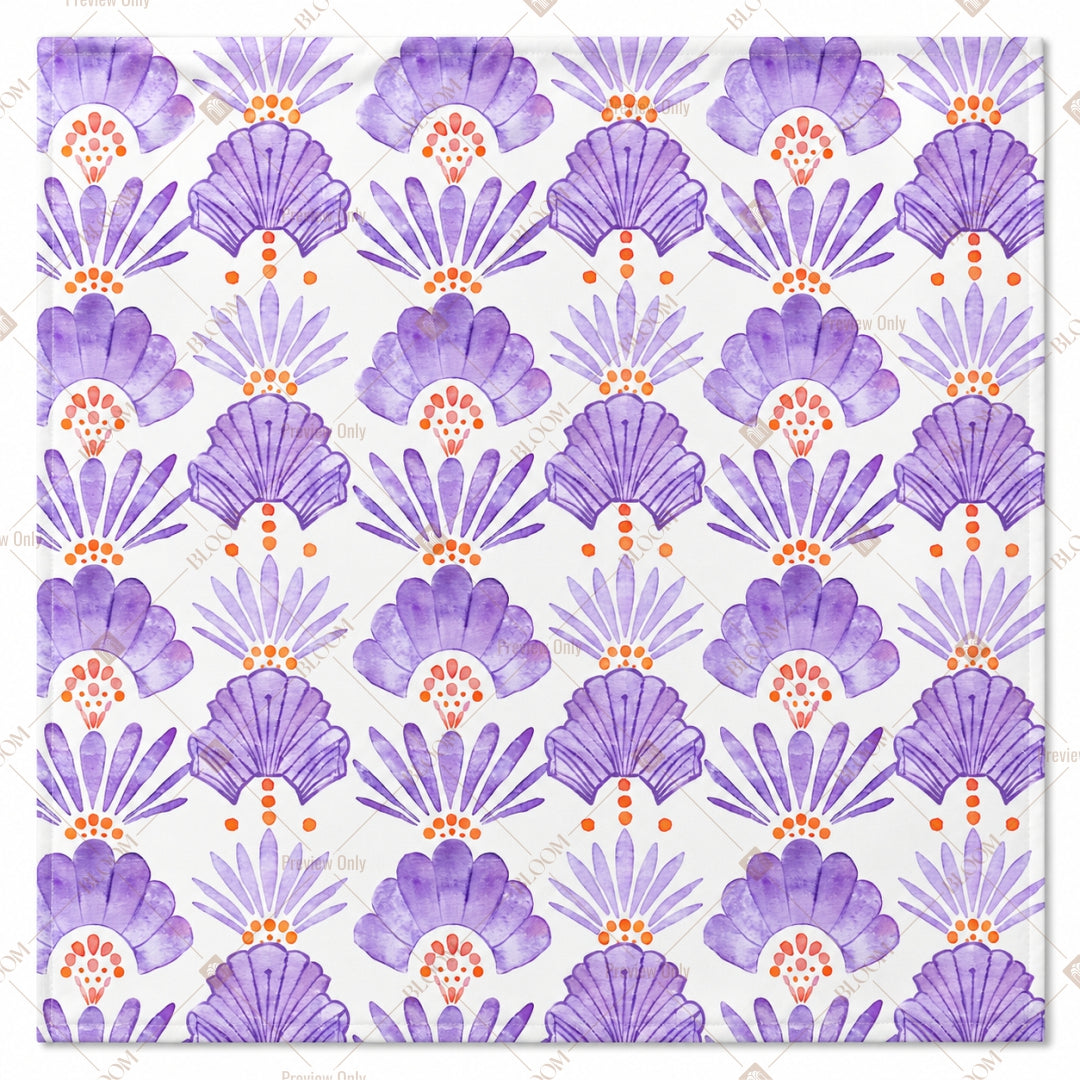 Lavender Floral Pattern Design