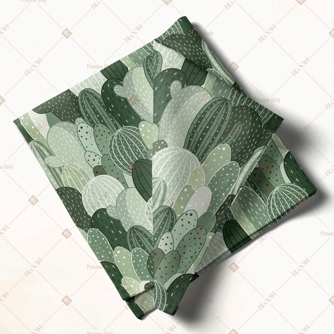 Sage Leaf Botanical Napkin Pack of 20