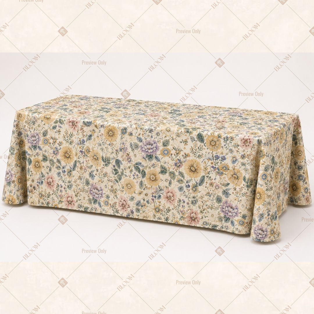 Vintage Patchwork Table Cover Pack Of 6