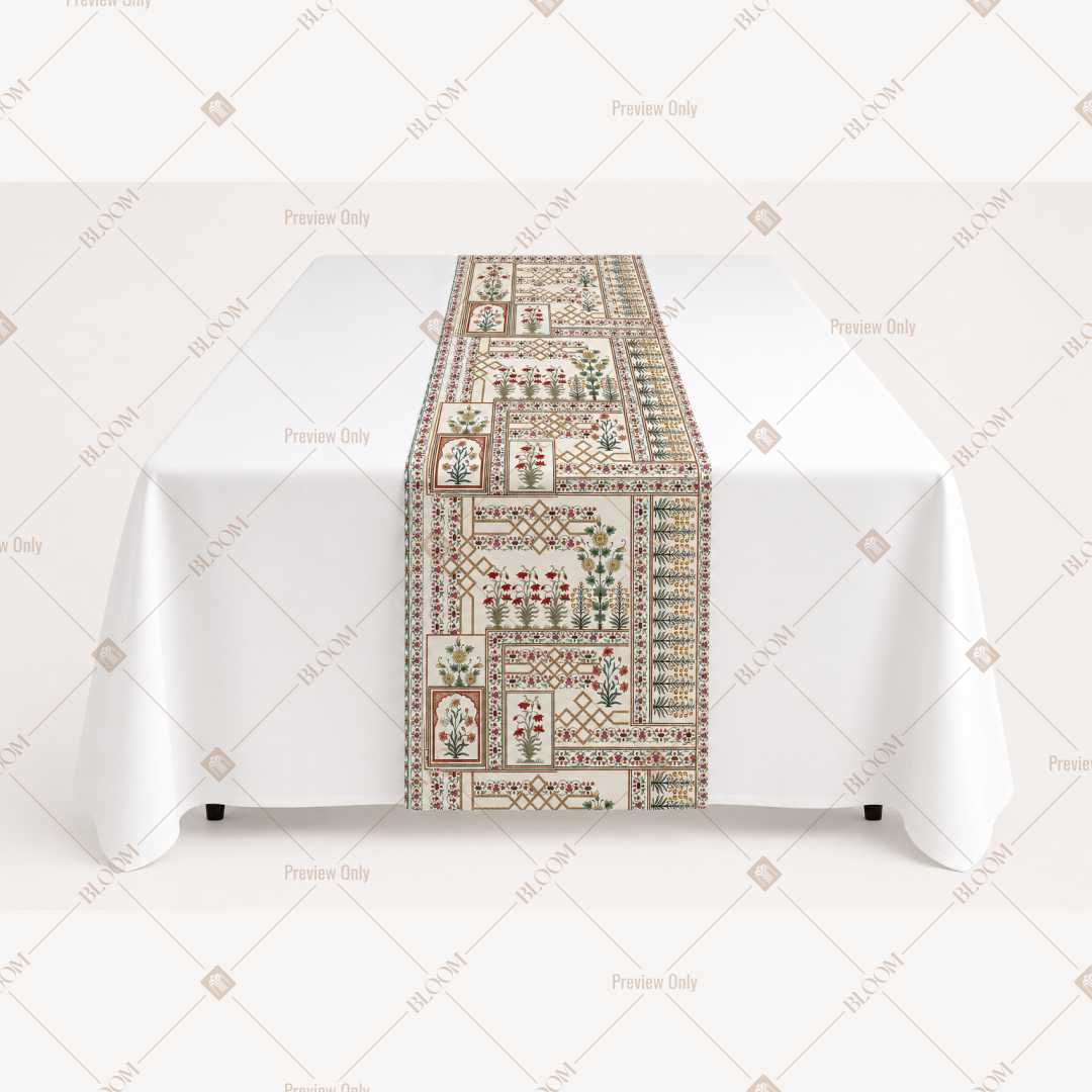 Vintage Architectural Table Runner Pack Of 12