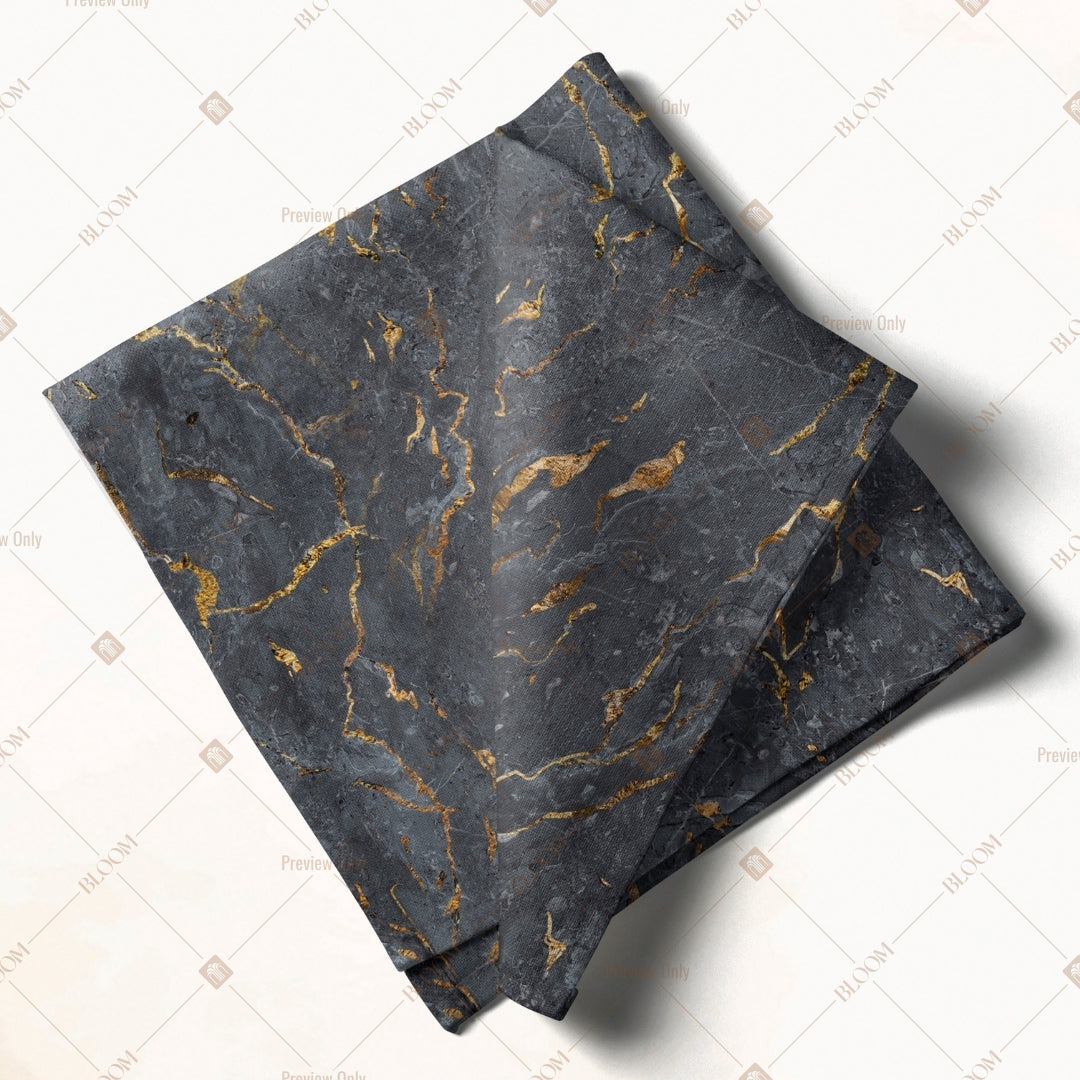 Charcoal Luxury Texture Napkin Pack of 20