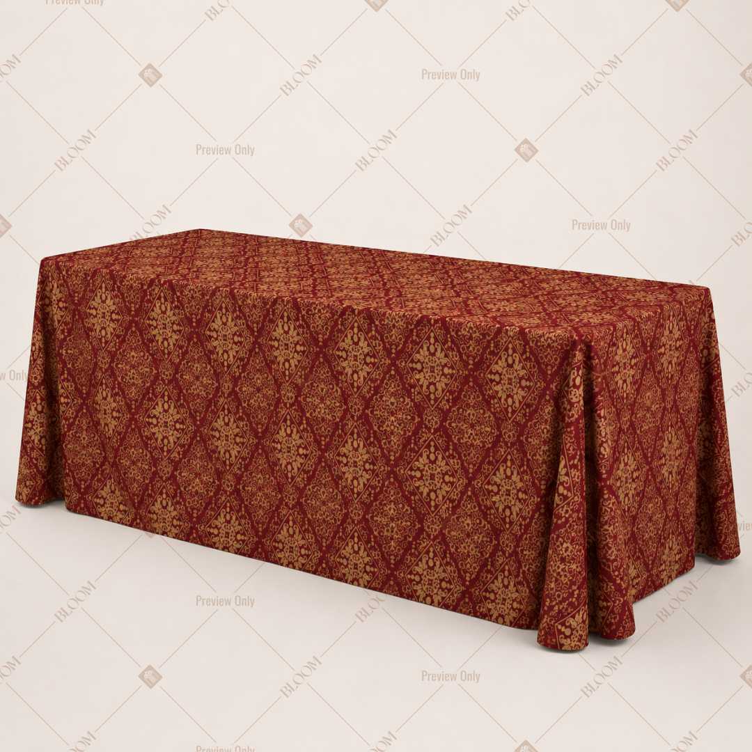 Rustic Terracotta Trellis Table Cover Pack Of 6