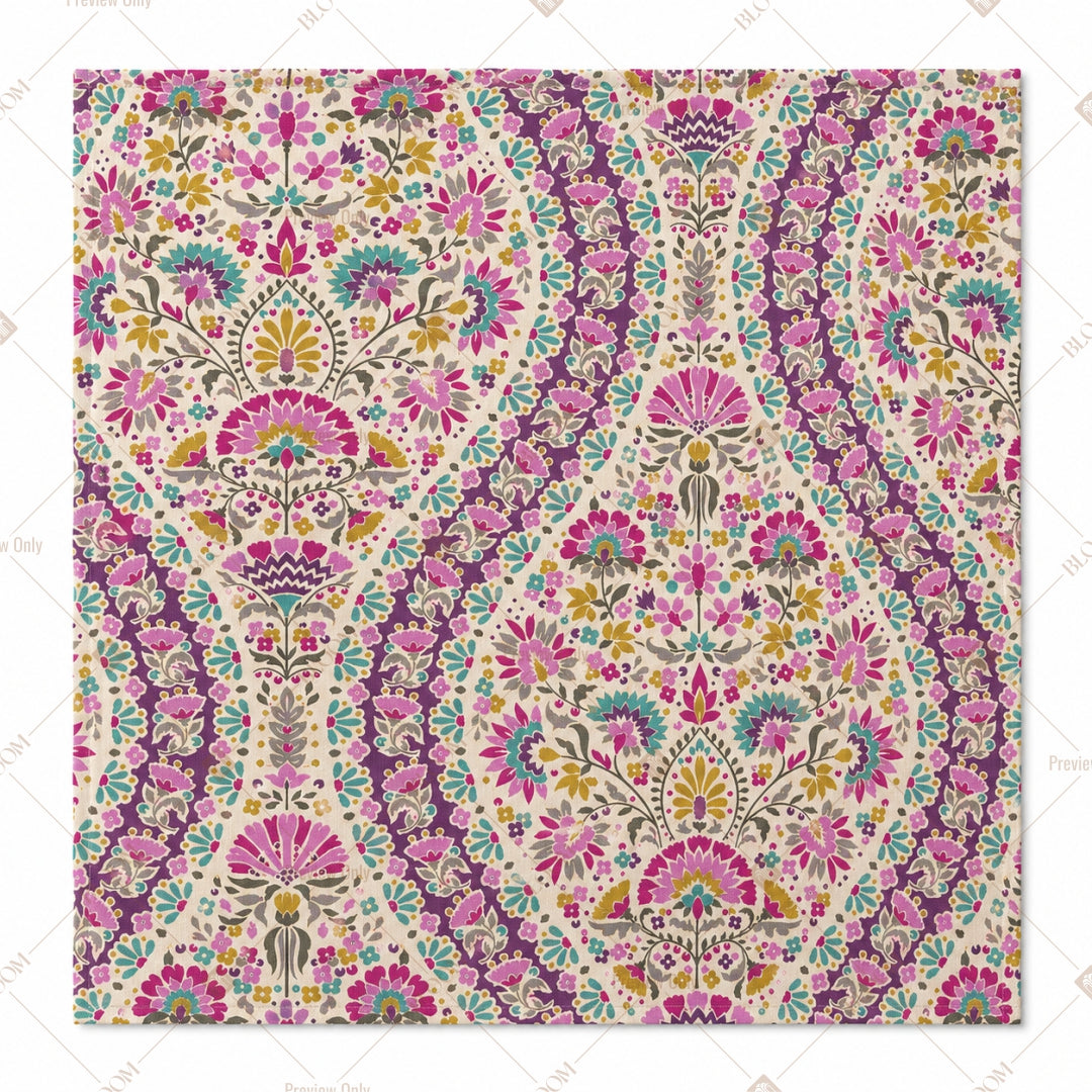 Paisley Floral Pattern Design