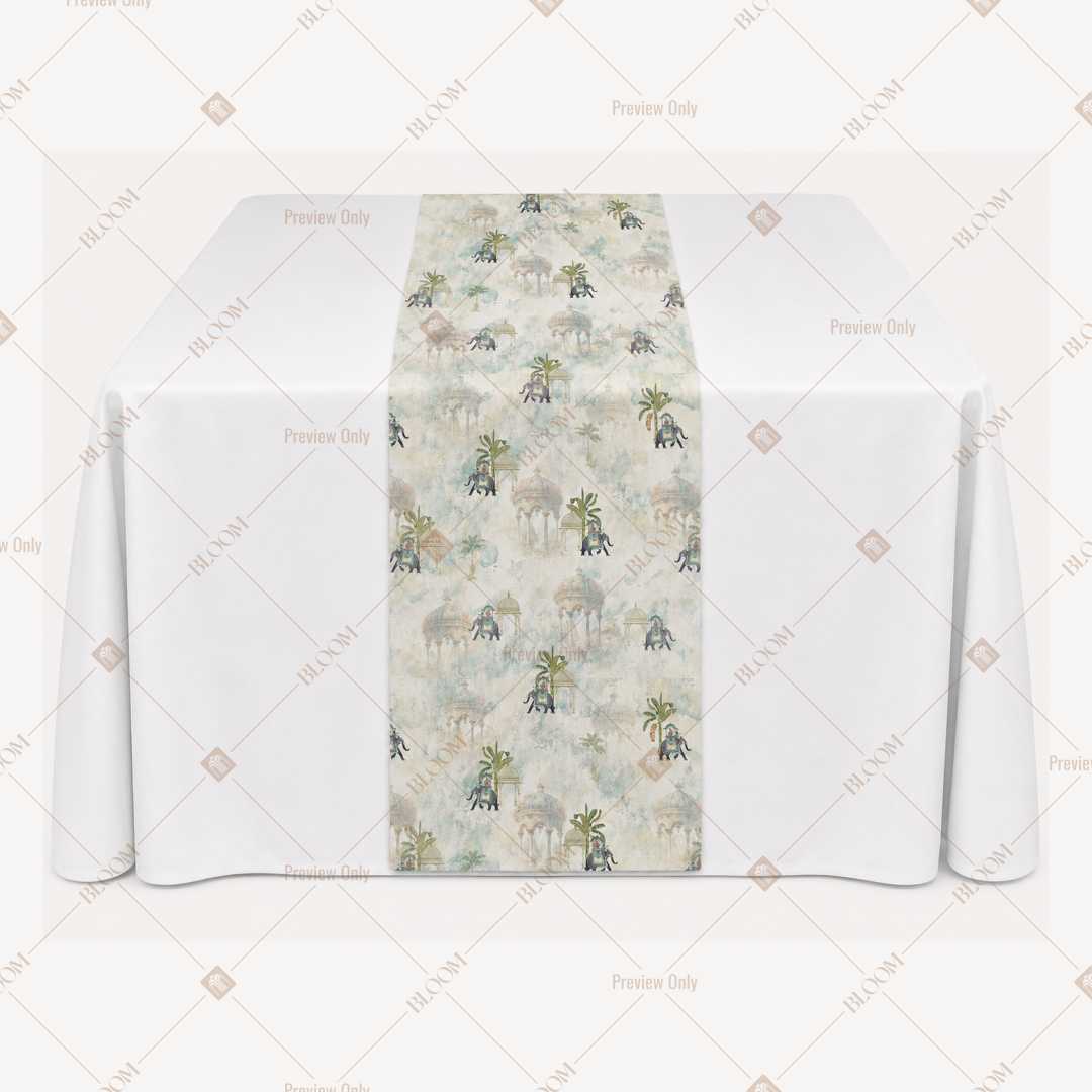 Sage Botanical Vine Table Runner Pack Of 12