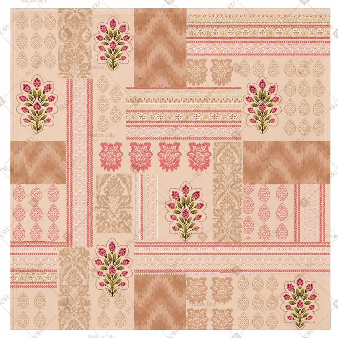 Pastel Palace Border Pattern Design