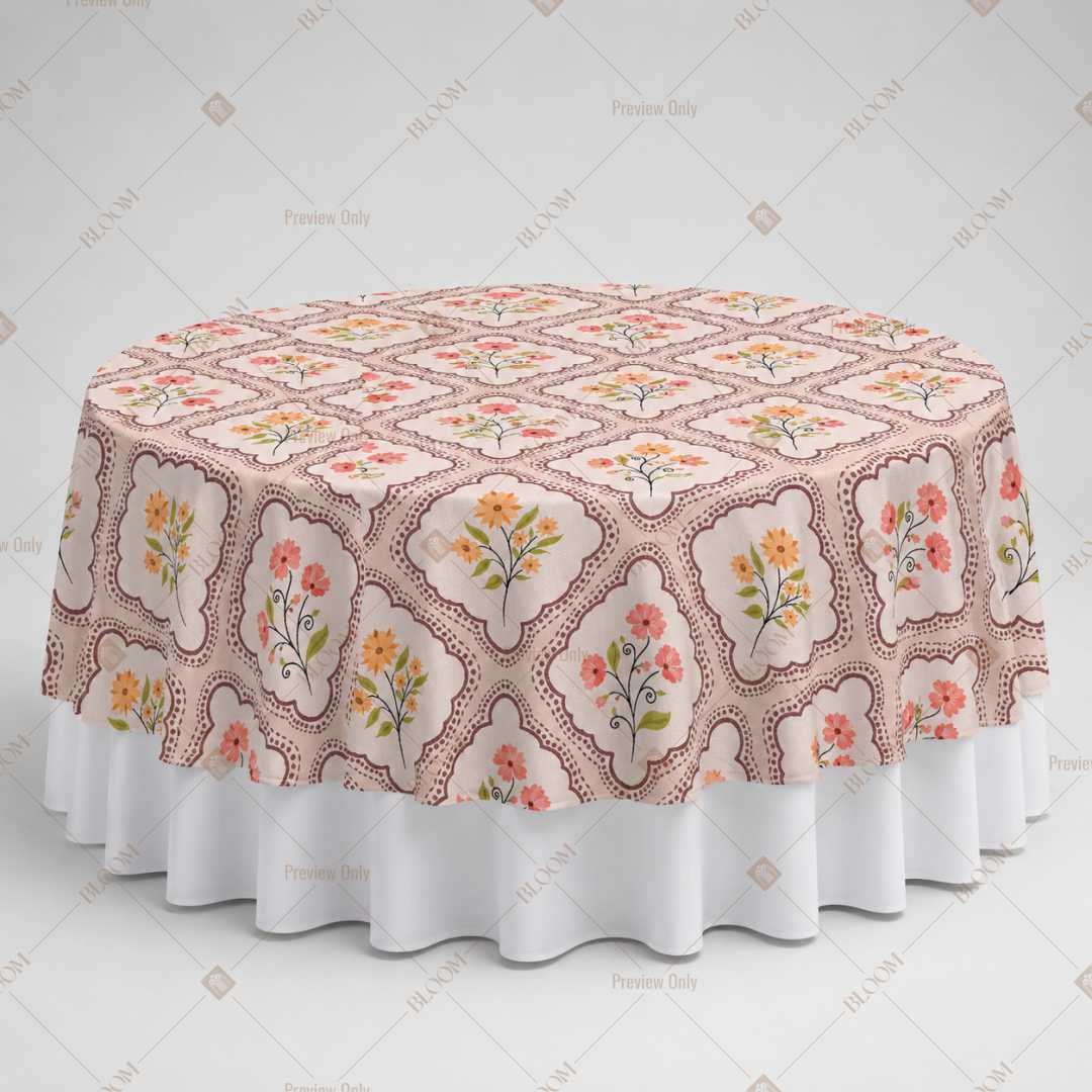 Pastel Boho Medallion Table Overlay Pack of 6