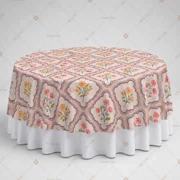 Pastel Boho Medallion Table Overlay Pack of 6