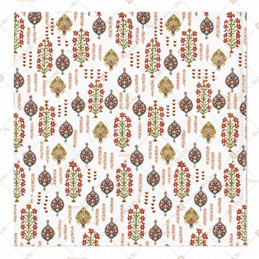Traditional Folk Motif Pattern Design