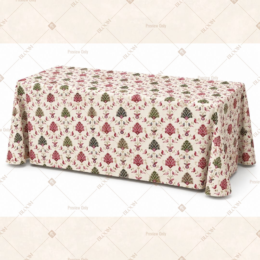 Rose Garden Table Cover Pack Of 6