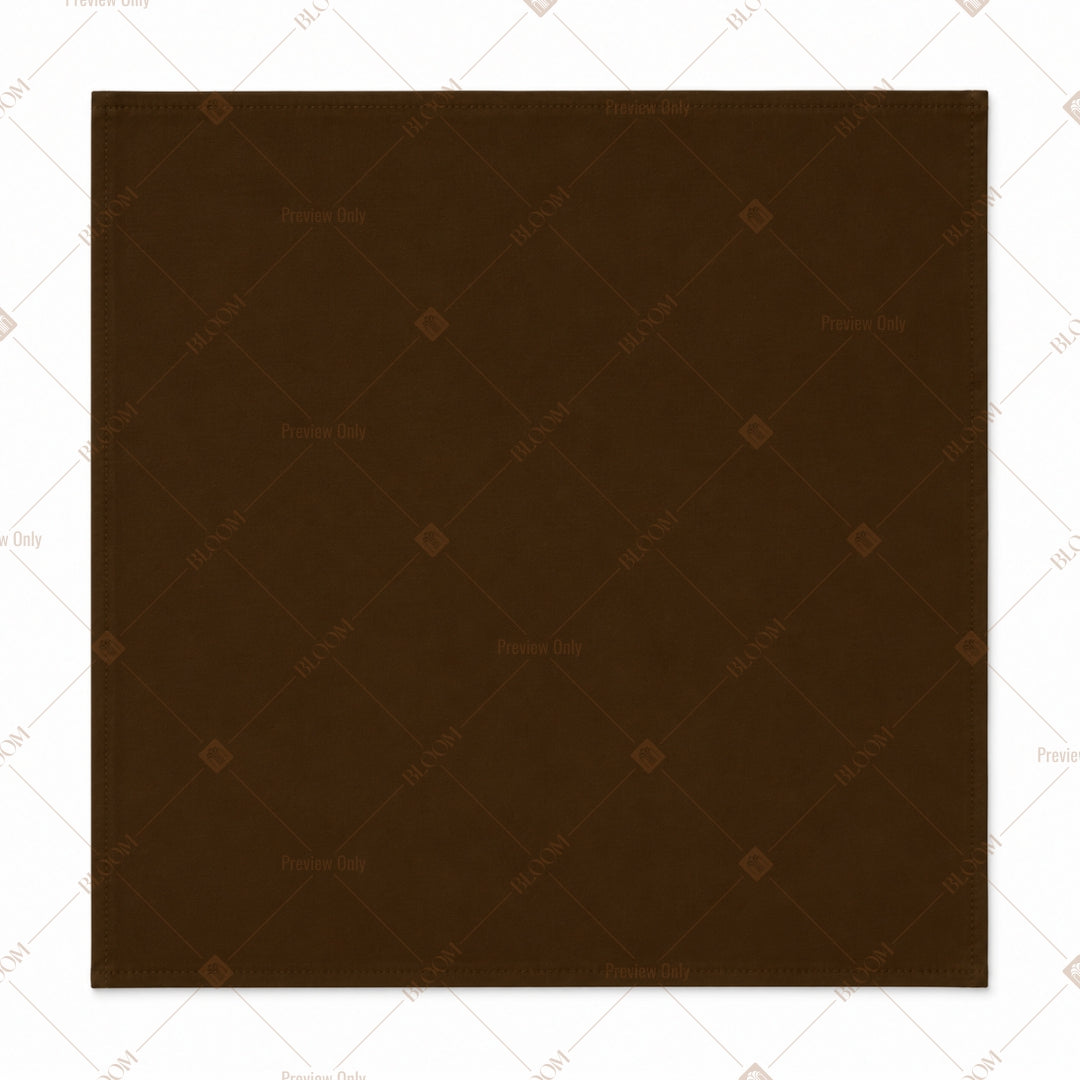 Dark Brown Napkin Pack of 20