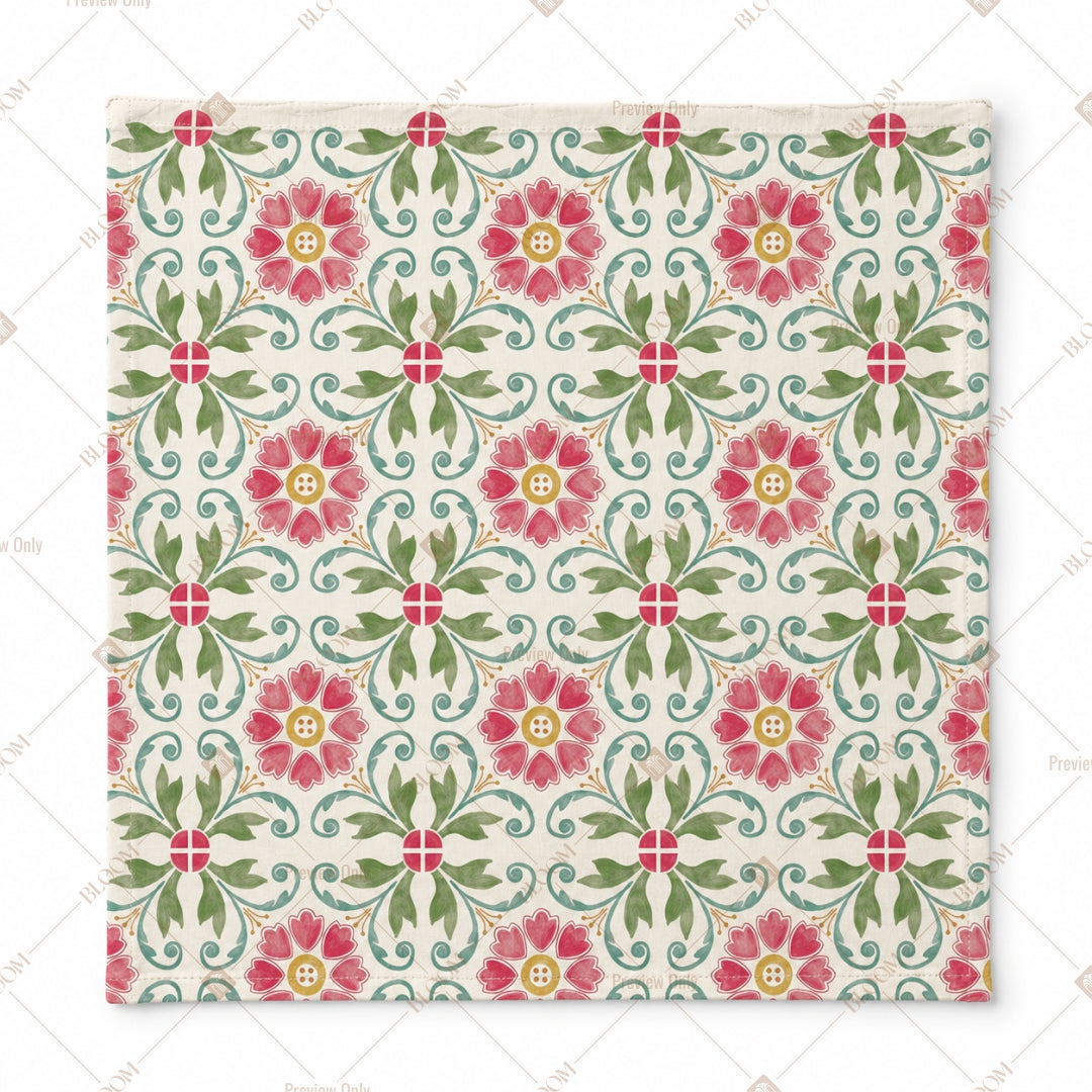 Floral Medallion Pattern Design