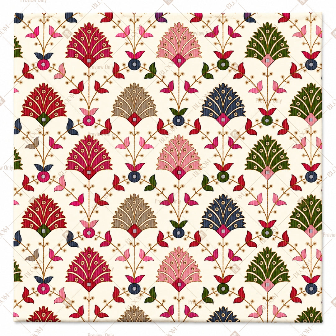 Floral Bird Pattern Design