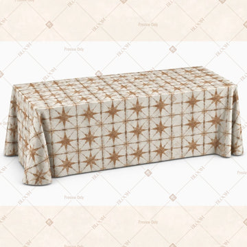 Rustic Check Table Cover Pack Of 6