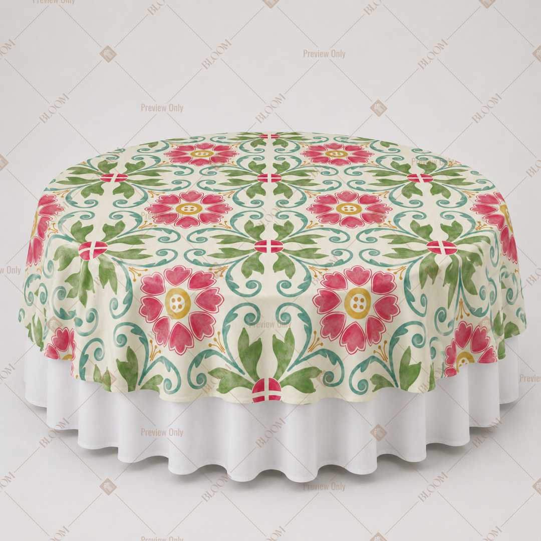 Bright Botanical Garden Table Overlay Pack of 6