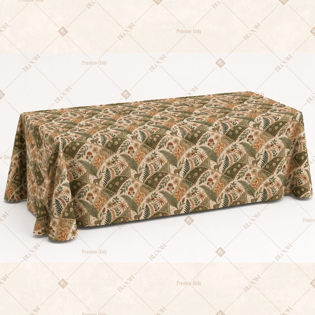 Tropical Leaf Table Cover Pack Of 6