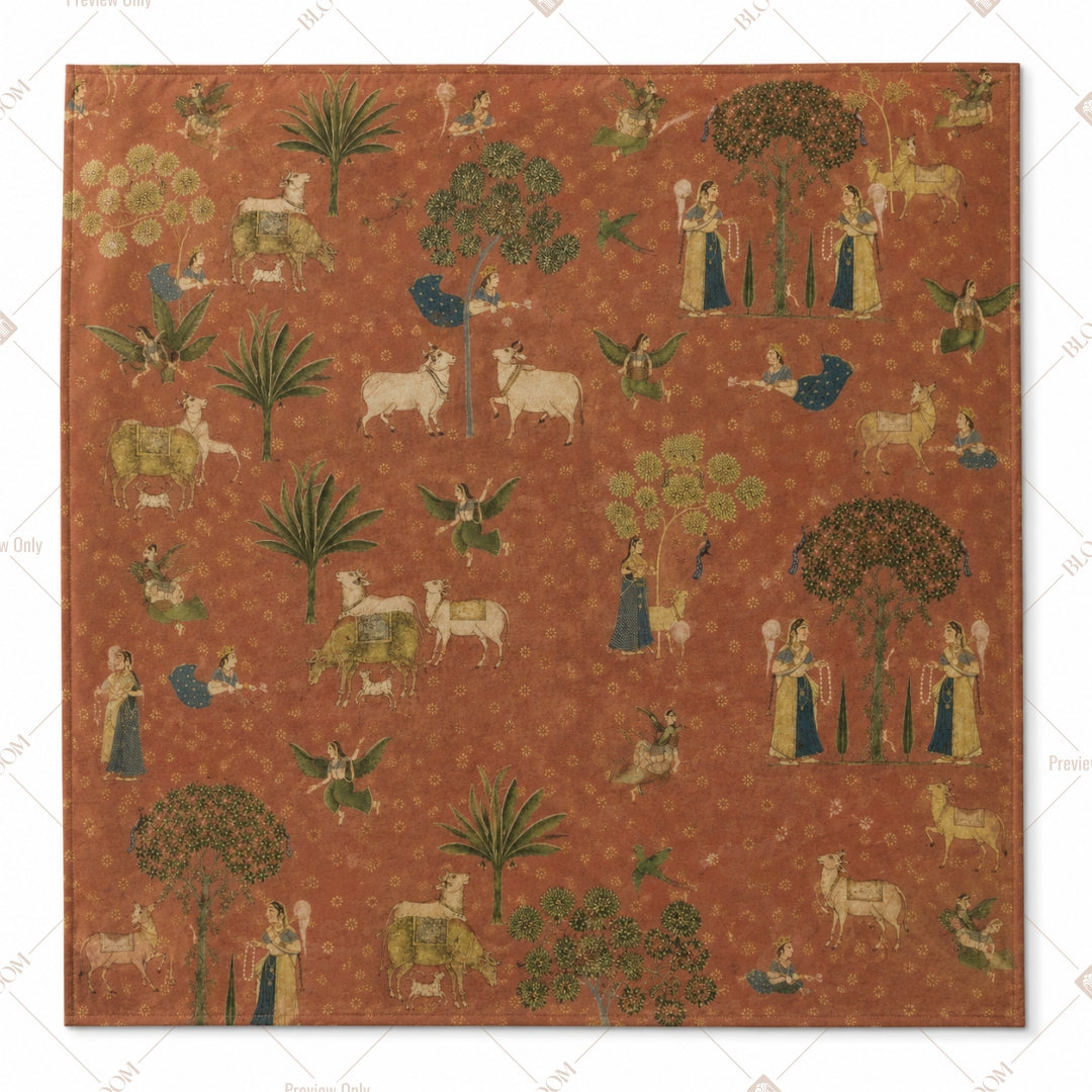 Rustic Folk Art Pattern Design