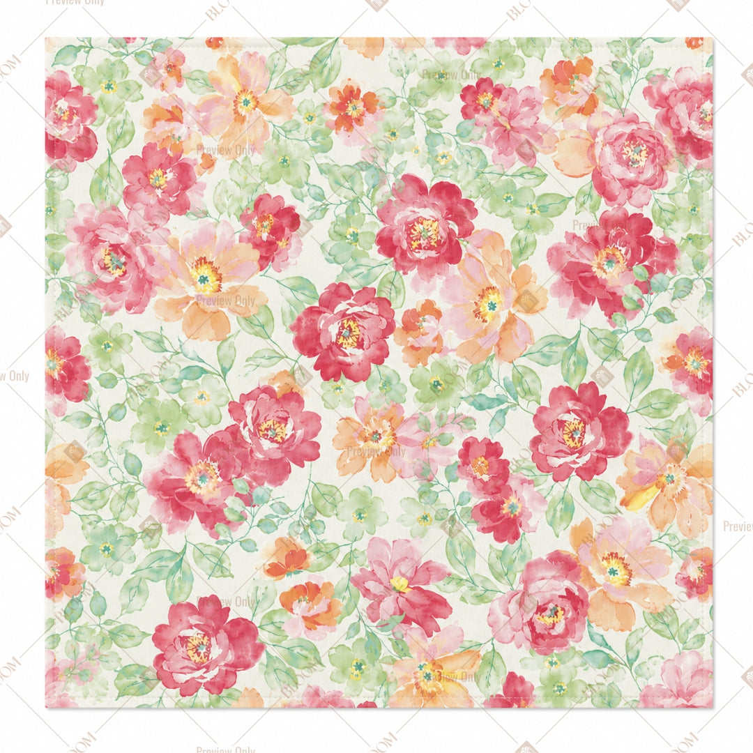 Pink Vintage Rose Pattern Design