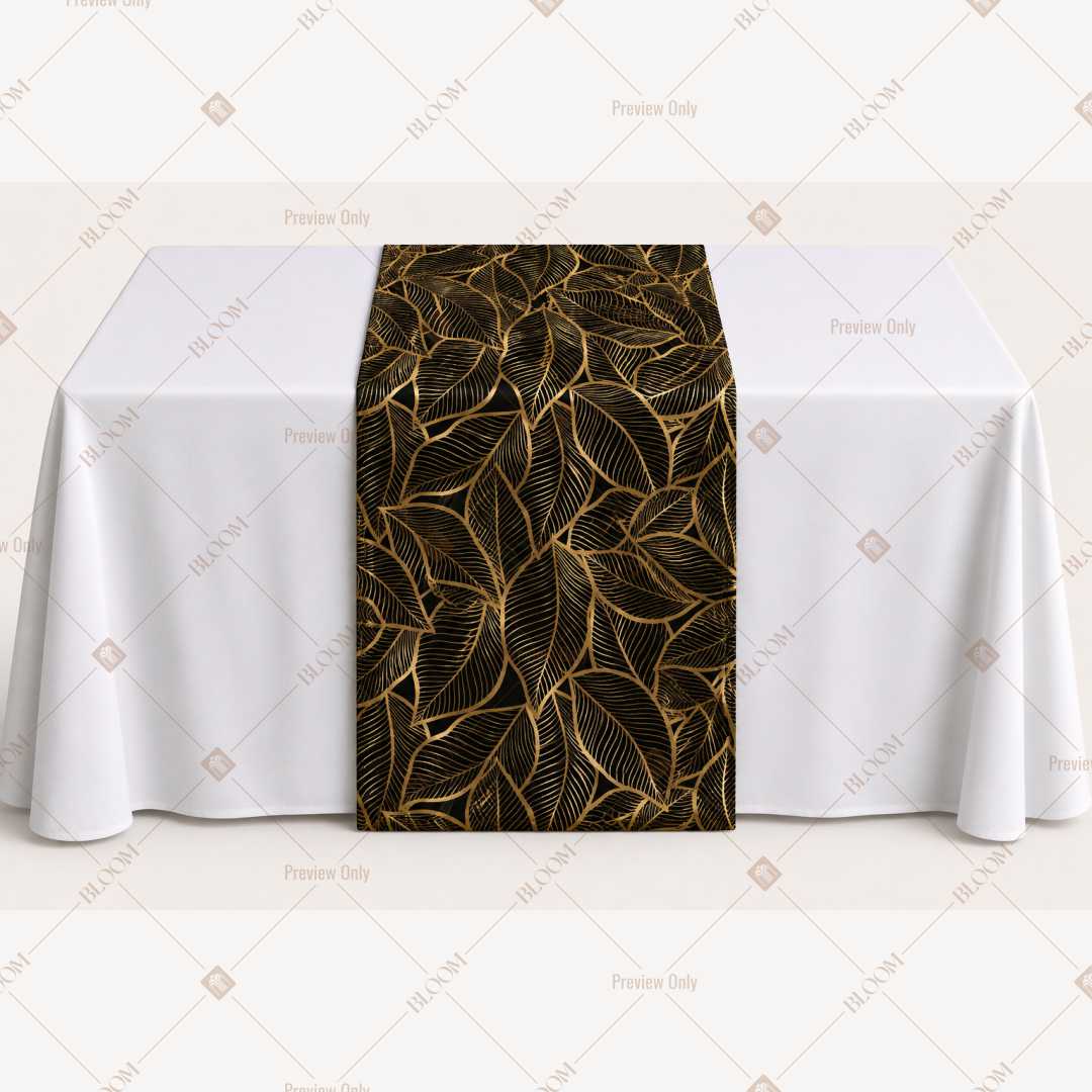 Leopard Animal Print Table Runner Pack Of 12