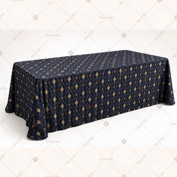 Navy Royal Table Cover Pack Of 6